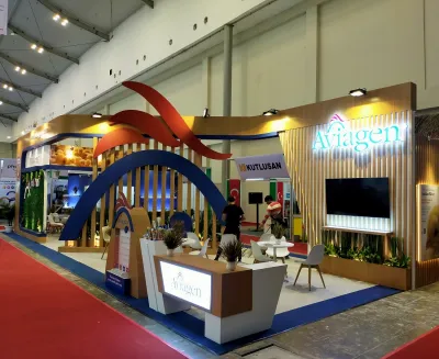 Wooden booth Aviagen  Ildex 2022