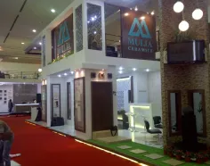 Portfolio Wooden Double Deck Booth  Mulia