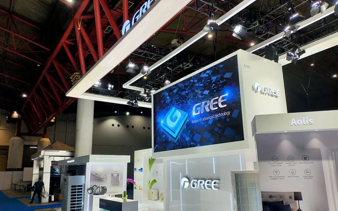 Portfolio Gree @ HVAC Indonesia 2022 gree hvac indonesia 2022