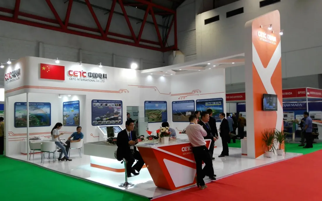 Portfolio Wooden Booth - CETC wooden 12 cetc