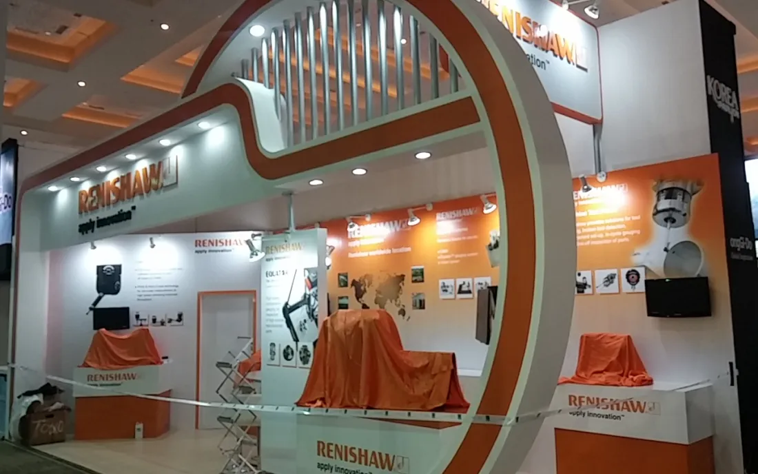 Portfolio Wooden Booth - Renishaw wooden 37 renishaw