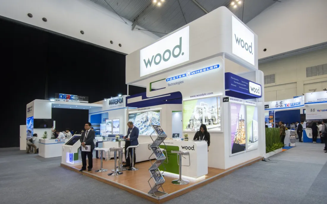 Portfolio Wooden Booth - Wood wooden 48 wood